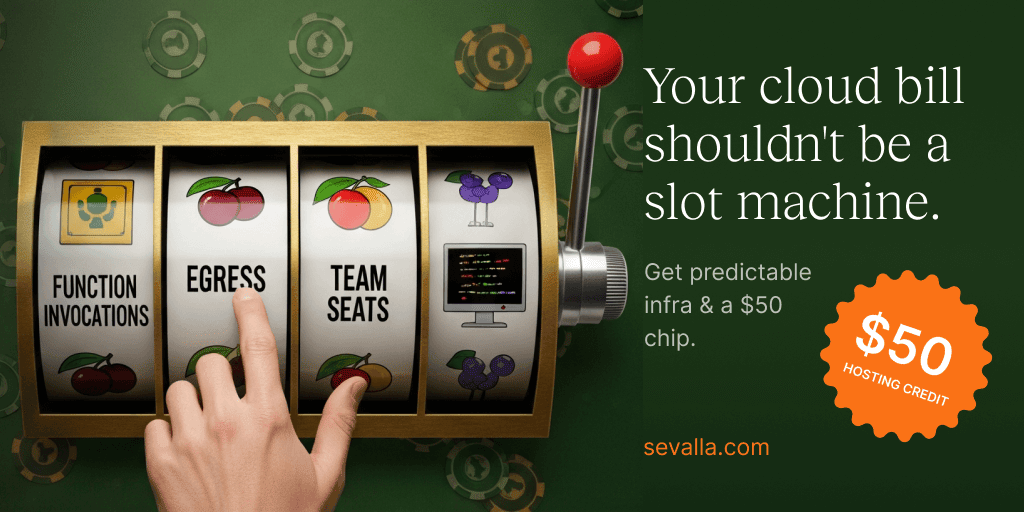 Sevalla advert