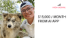 Making $15k a month from an AI app